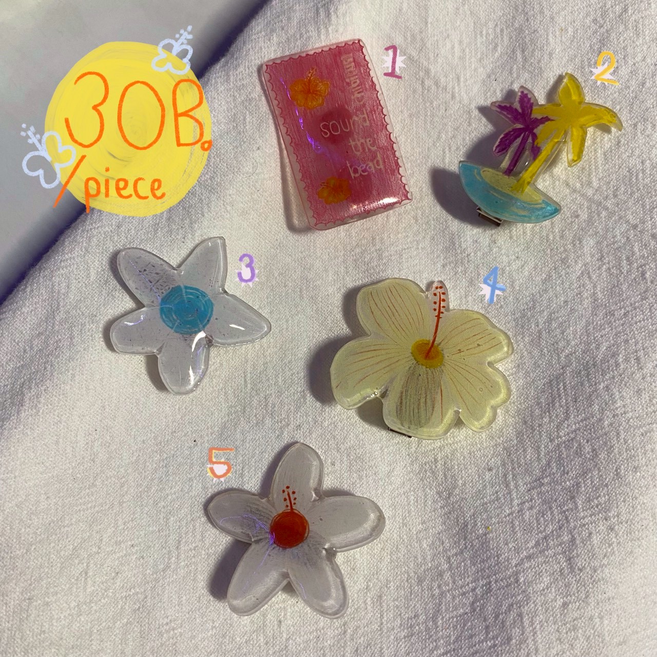 กิ๊บติดผม handmade 🌺